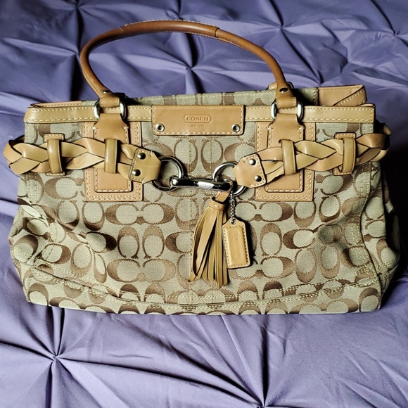 Coach Brown Purse - Picture 1 of 5